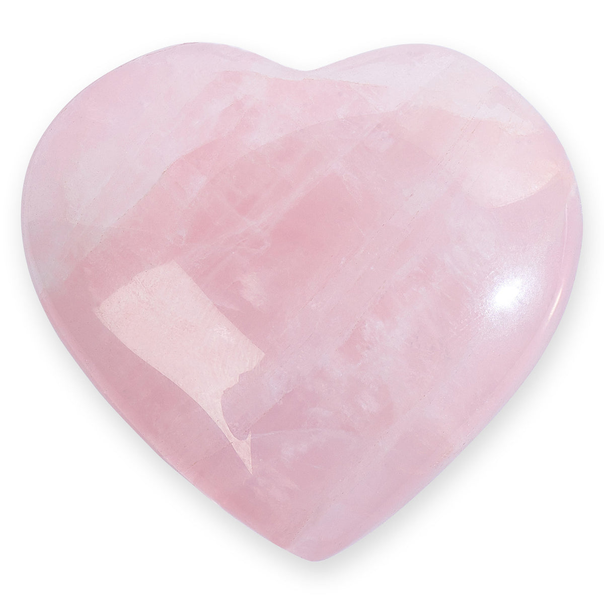 Heart Shaped Natural Rose Quartz