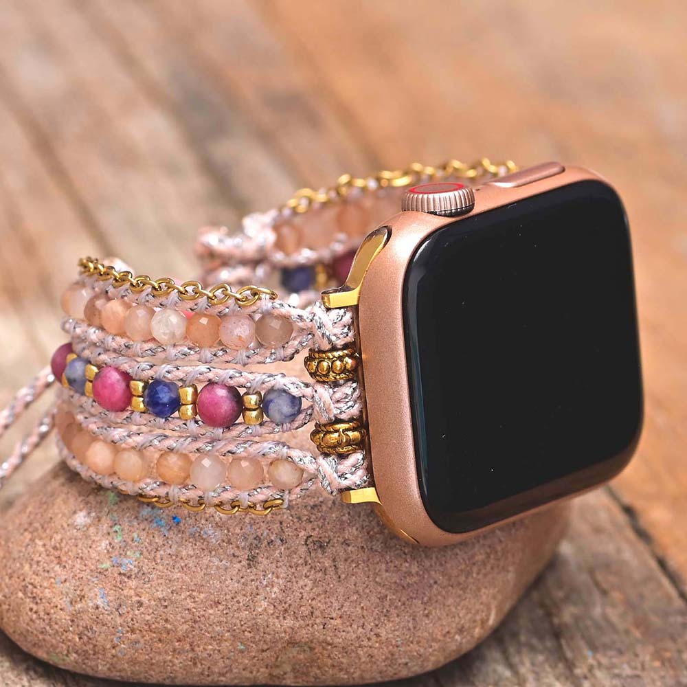 Adjustable Sun Stone Apple Watch Strap