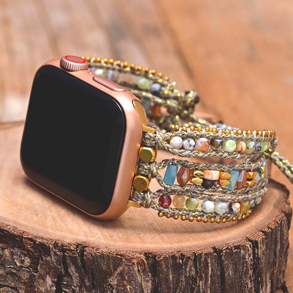 Adjustable Emperor Stone Apple Watch Strap