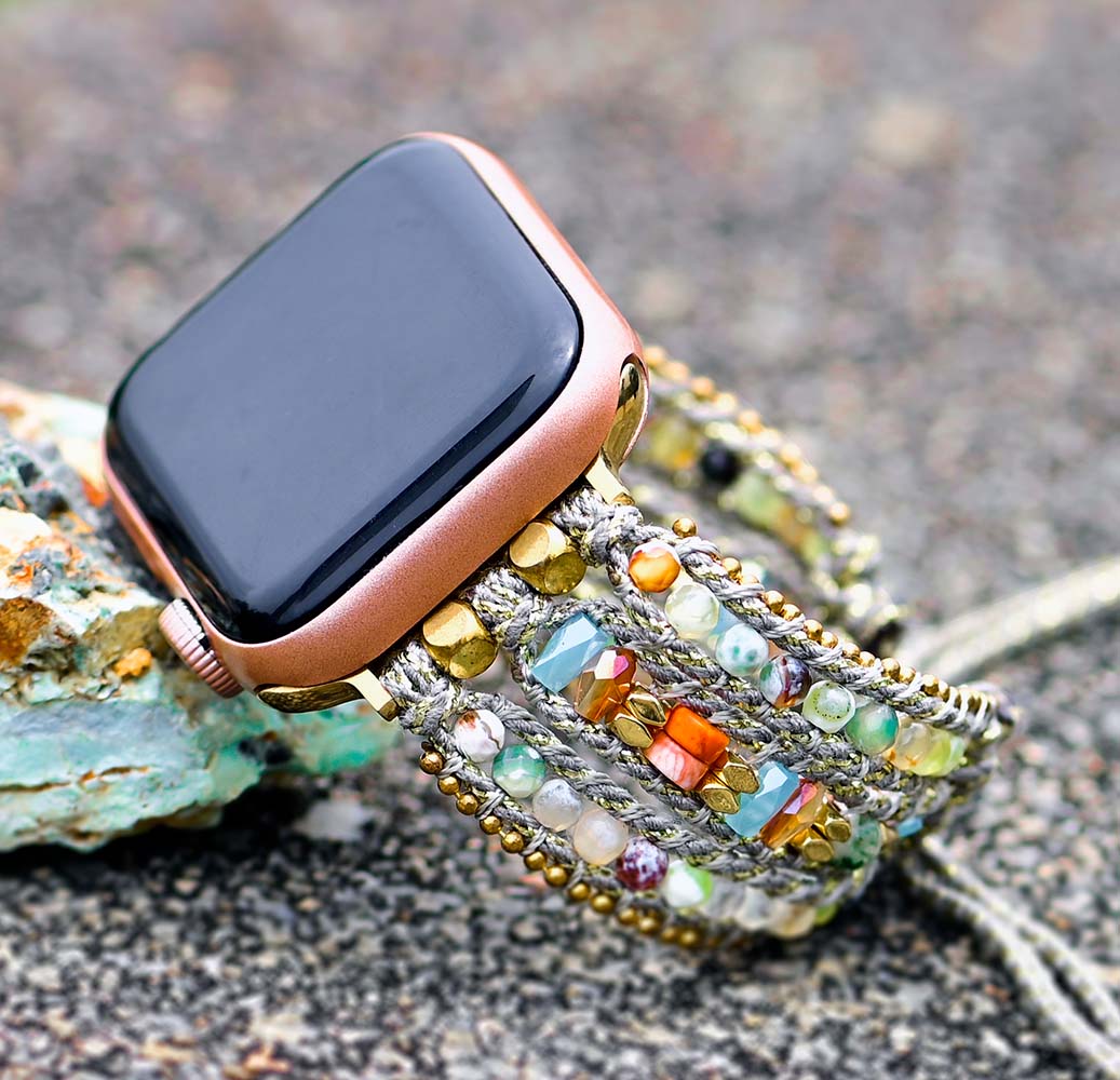 Adjustable Emperor Stone Apple Watch Strap