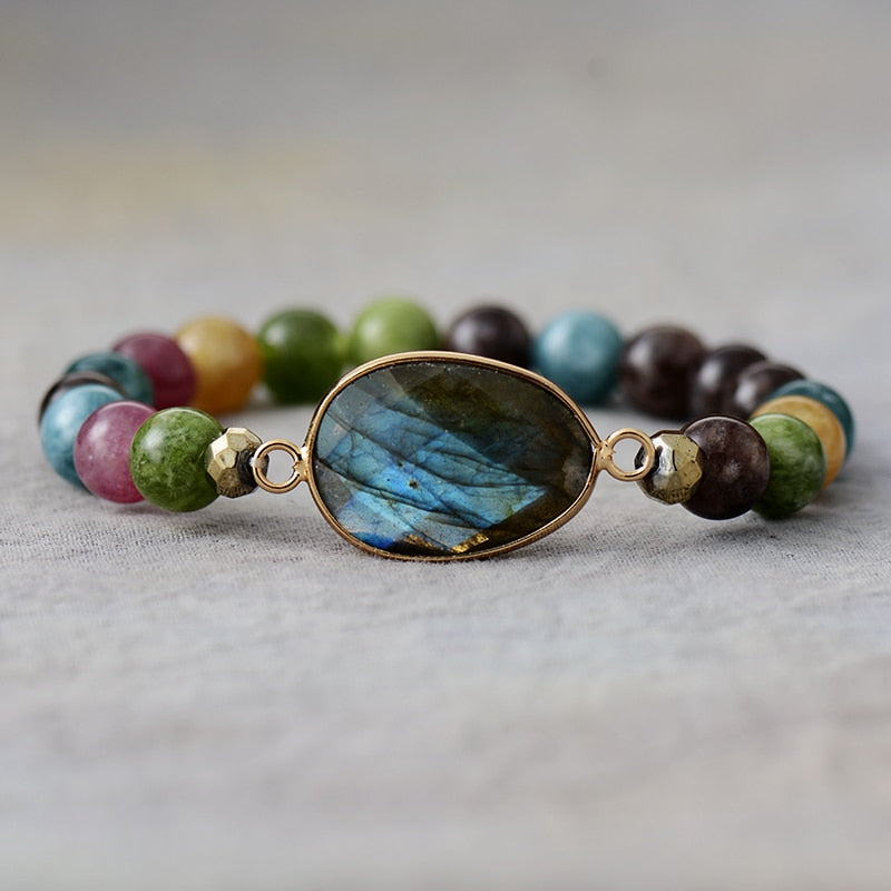 Confident Labradorite Bracelet