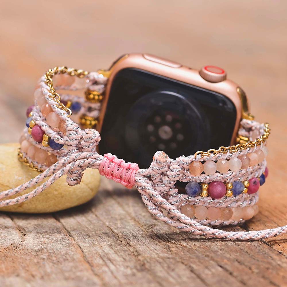 Adjustable Sun Stone Apple Watch Strap