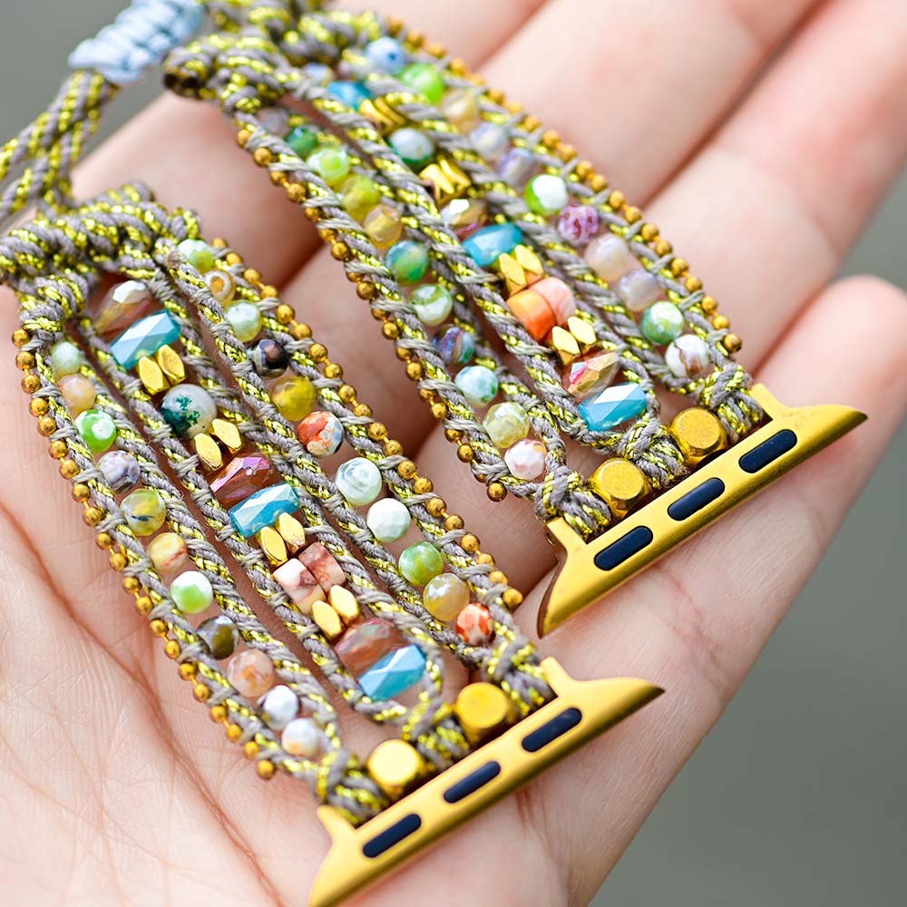 Adjustable Emperor Stone Apple Watch Strap