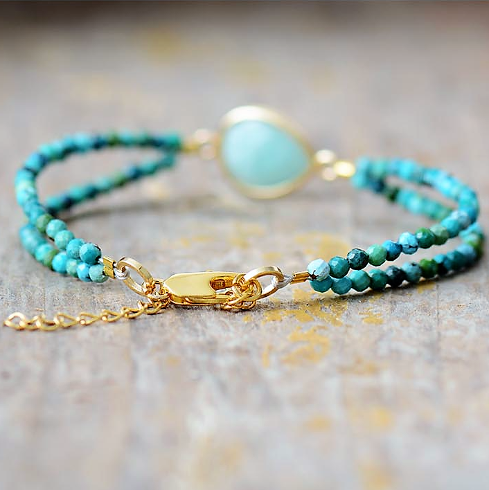 Crystal Teardrop Bracelet