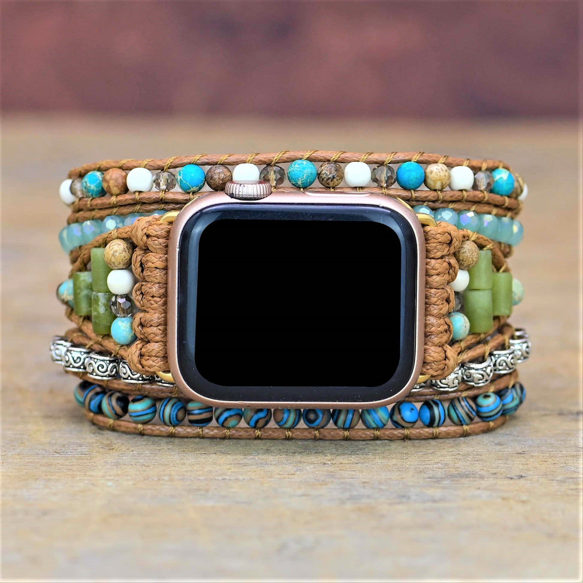 Grounding Ocean Jasper Apple Watch Strap
