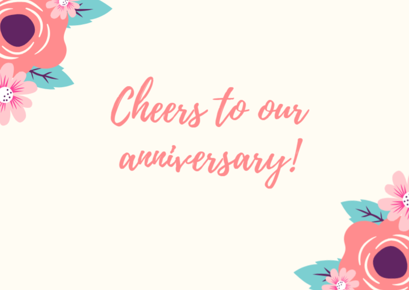 Happy Anniversary Gift Card