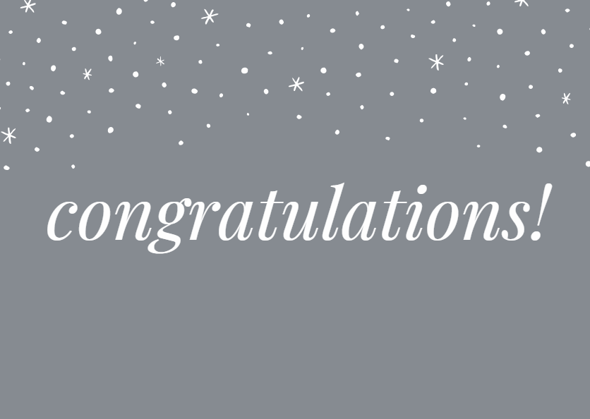 Congratulations Gift Card