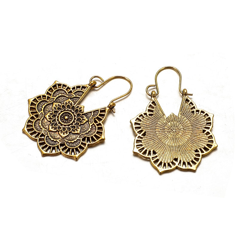 Boho Flower Earrings