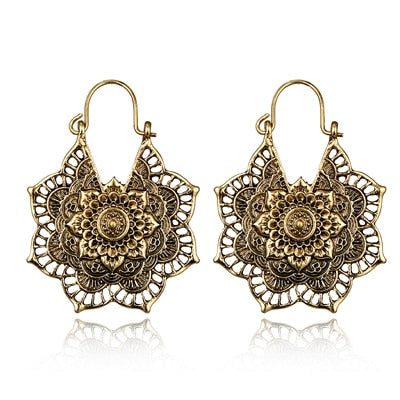 Boho Flower Earrings