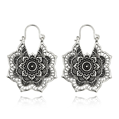 Boho Flower Earrings