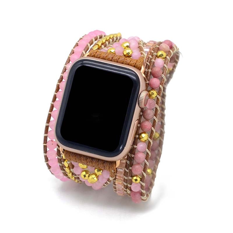 Loving Rose Quartz Apple Watch Strap