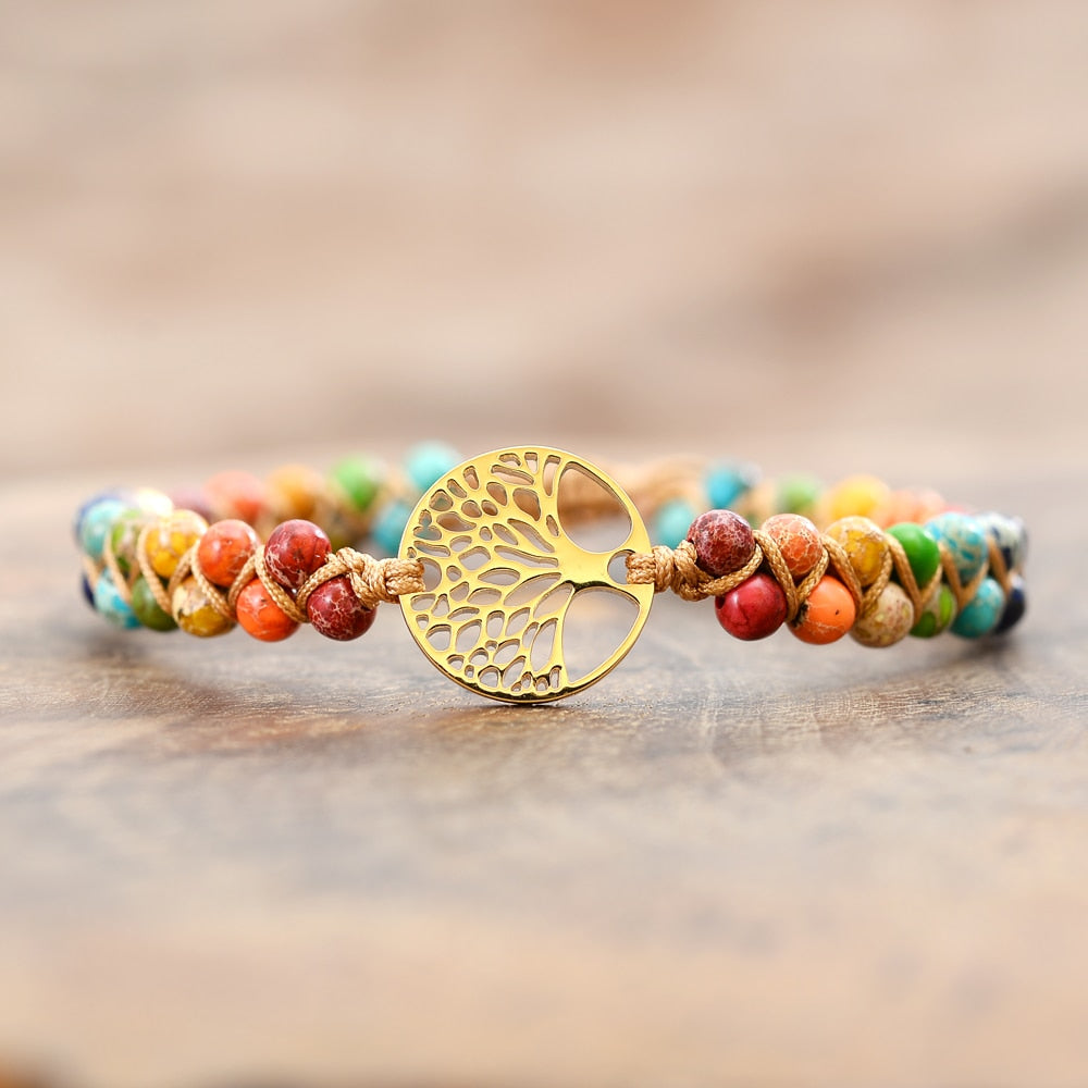 Chakra Tree of Life Bracelet