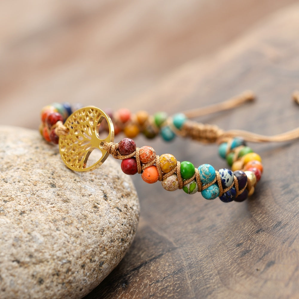 Chakra Tree of Life Bracelet