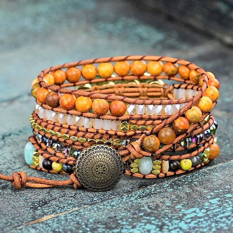 Emperor Jasper Love Bracelet