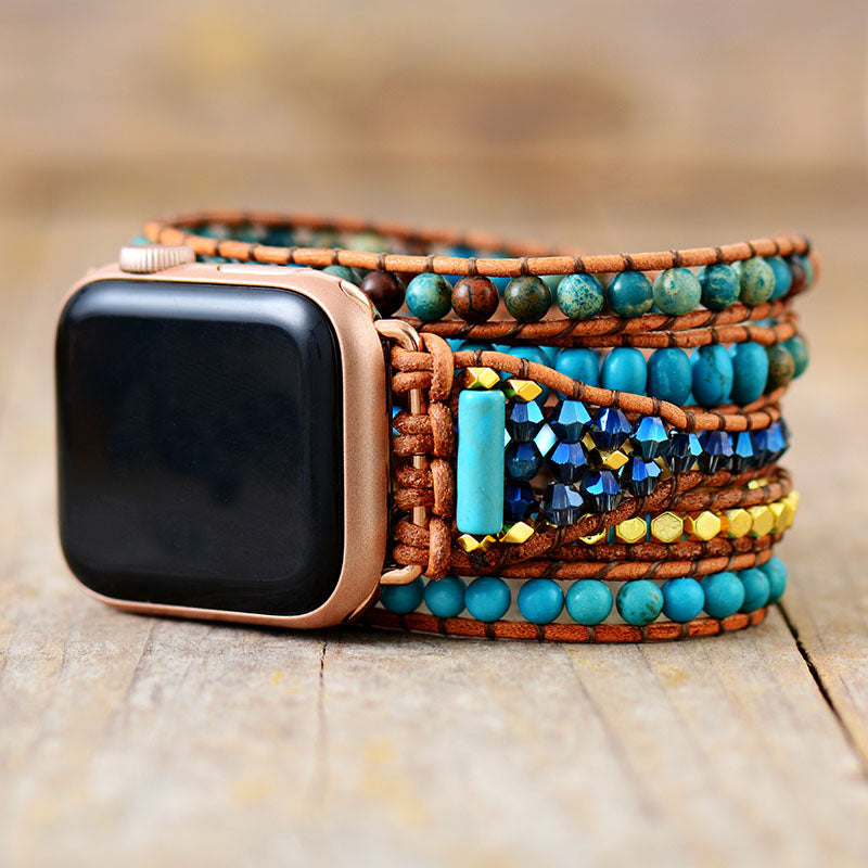 Free Spirit Turquoise Apple Watch Strap