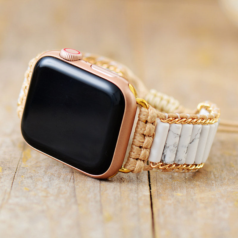 Peaceful Howlite Apple Watch Strap