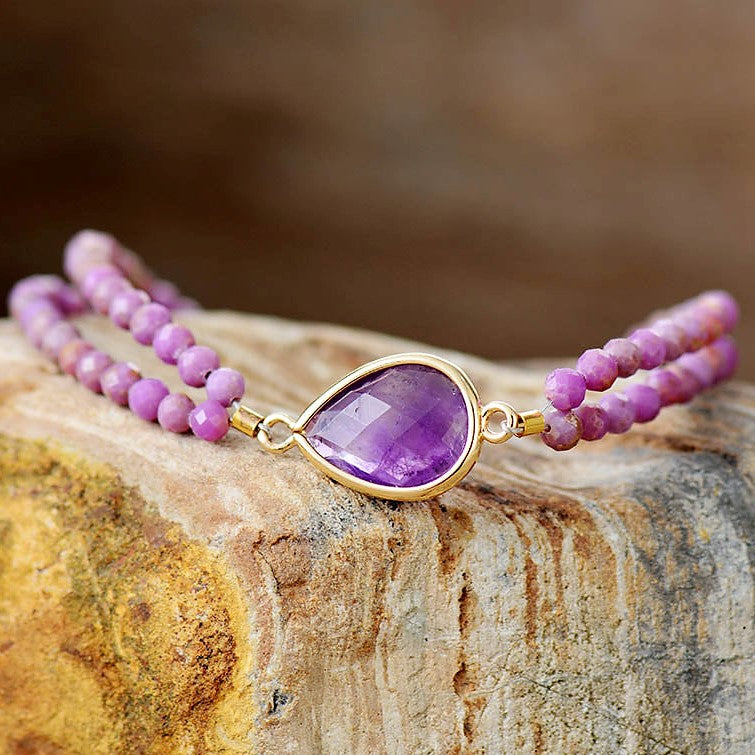 Crystal Teardrop Bracelet