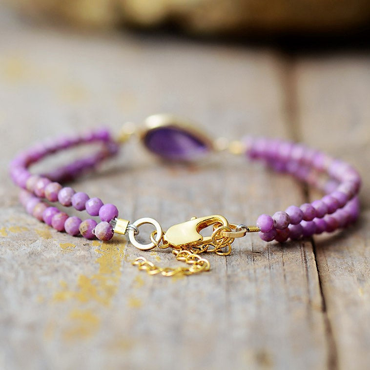 Crystal Teardrop Bracelet