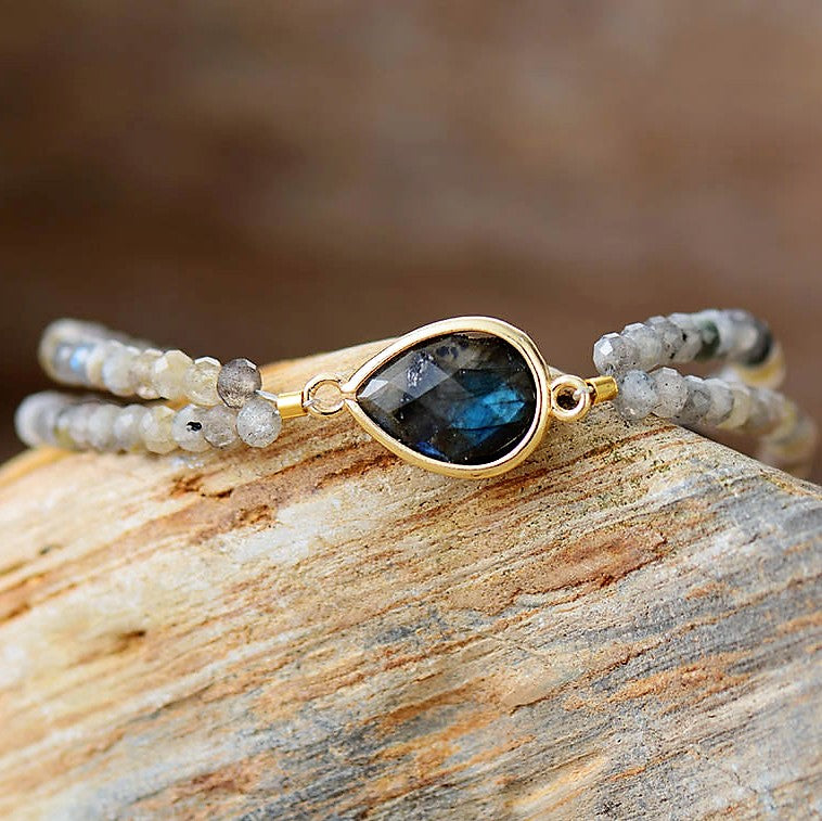 Crystal Teardrop Bracelet