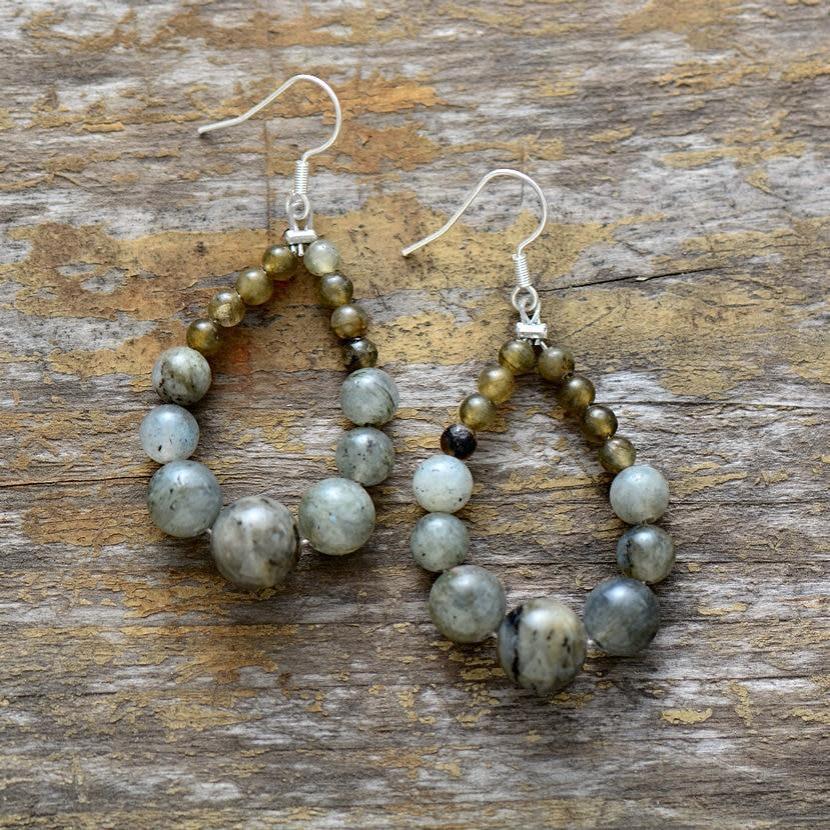 Lovely Labradorite Earrings