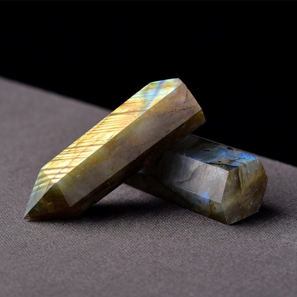 F3 Silver Rings Wholesale Kunzite Labradorite Gold Sheen