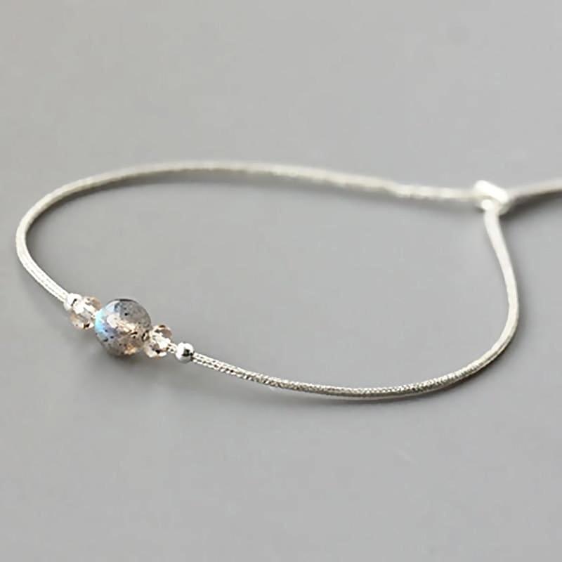 Moonstone Rope Bracelet