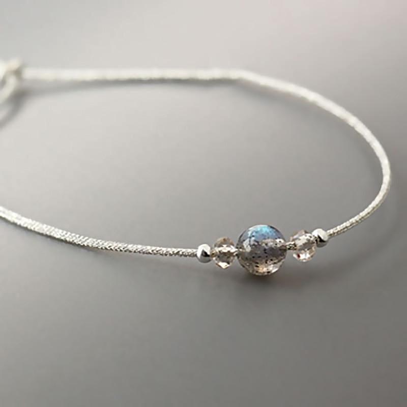 Moonstone Rope Bracelet