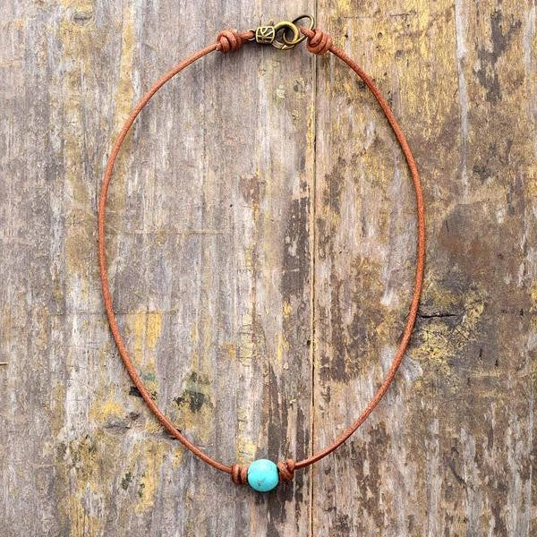Serenity Turquoise Choker