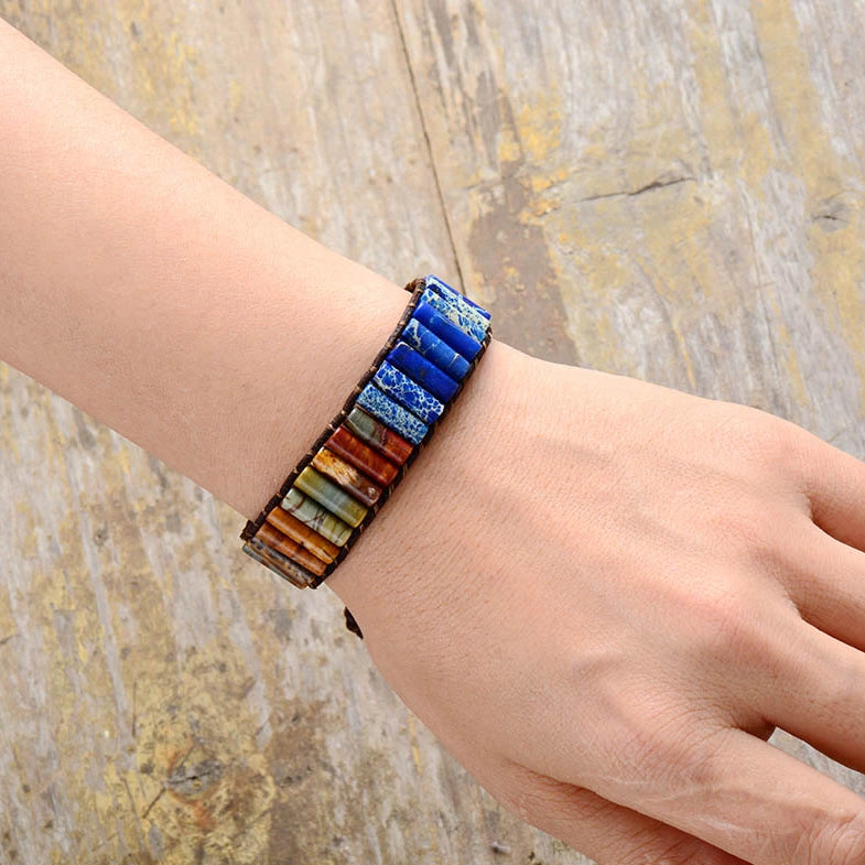 Chakra Tube Bracelet