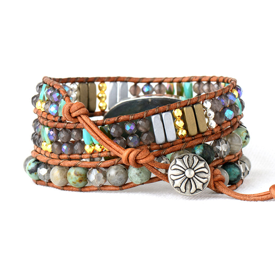 Positive Vibes Labradorite Bracelet