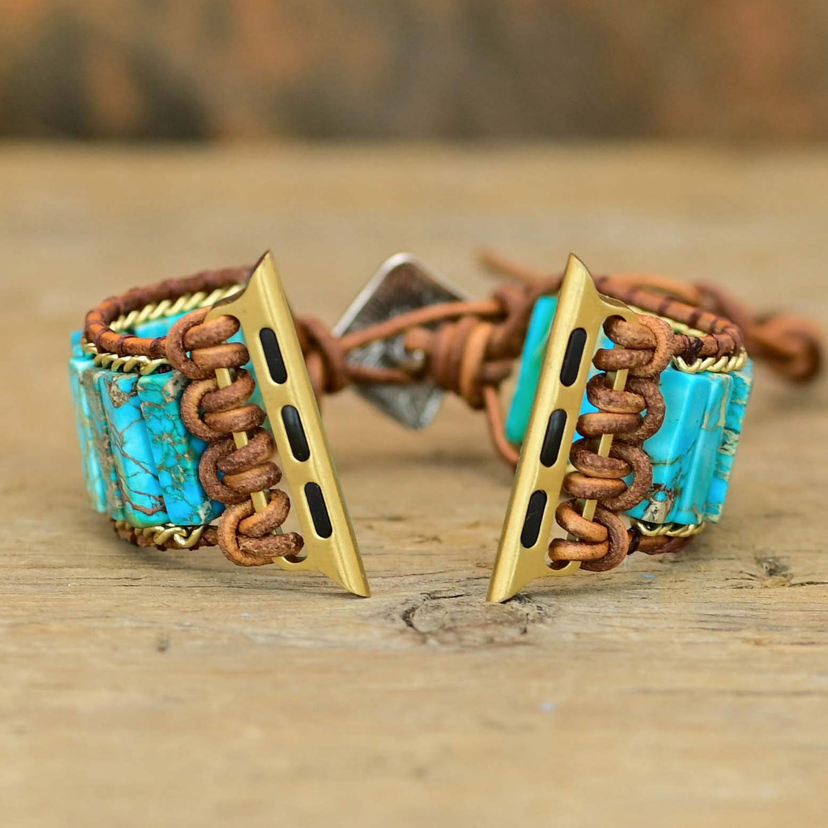 Protection Turquoise Apple Watch Strap